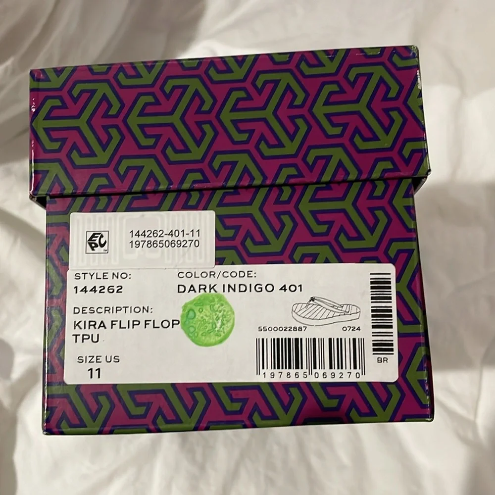 Tory Burch Patterned Box- empty - Picture 6 of 9